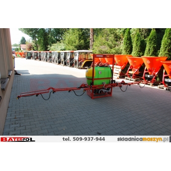 Opryskiwacz zawieszany DEMAROL CYKLON 200l 6M, potrójne głowice, belka łamana 